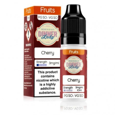 Dinner Lady Fruits 50/50 Cherry E-liquid 10ml