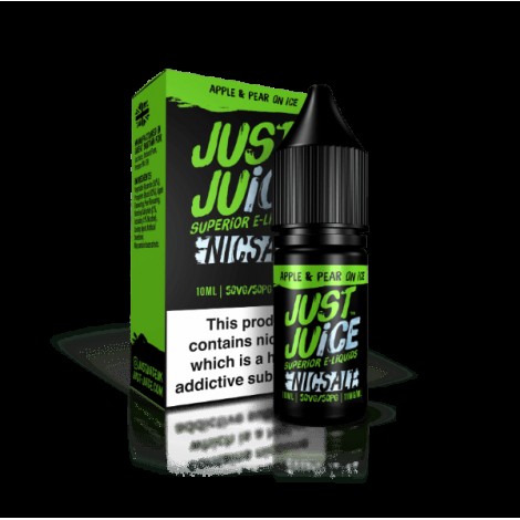 Just Juice Apple and Pear on Ice Nic Salt 10ml