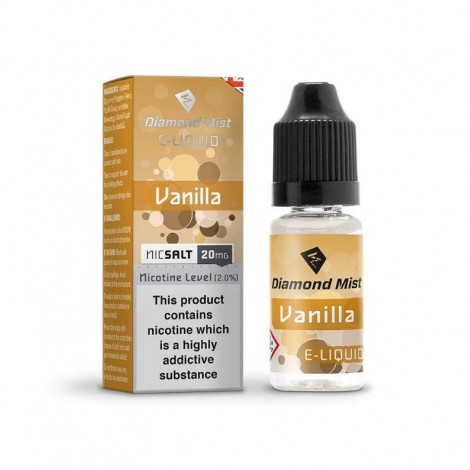 Diamond Mist Vanilla Nic Salt 10ml