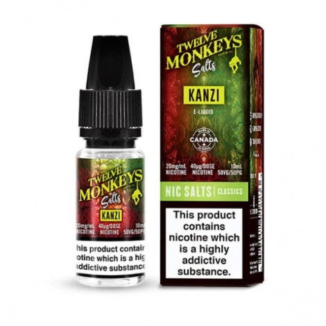 Twelve Monkeys Salts Kanzi Nic Salt 10ml