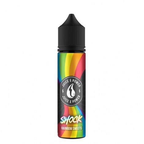 Juice N Power Shock Rainbow Sweets Shortfill 50ml