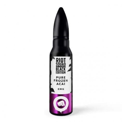 Riot Squad Black Edition Pure Frozen Acai Shortfill 50ml