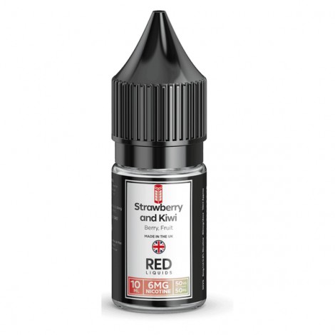 Red Liquids 50/50 Strawberry and Kiwi E-liquid 10ml