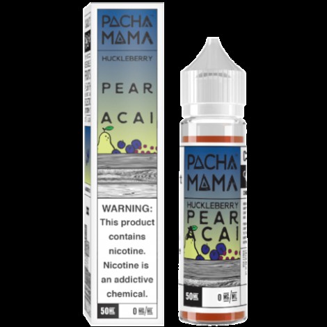 Pacha Mama Huckleberry, Pear and Acai Shortfill 50ml