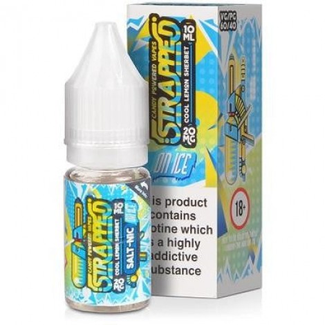 Strapped Cool Lemon Sherbet On Ice Nic Salt 10ml