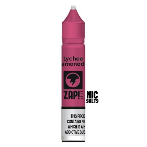 Zap! Juice 70/30 Lychee Lemonade Nic Salt 10ml