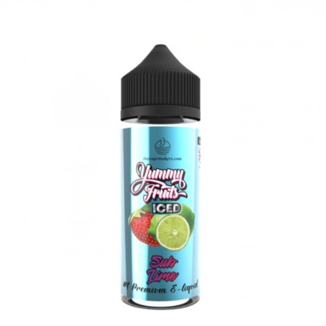 The Vape Makers Yummy Fruits Sub Lime Iced Shortfill 100ml