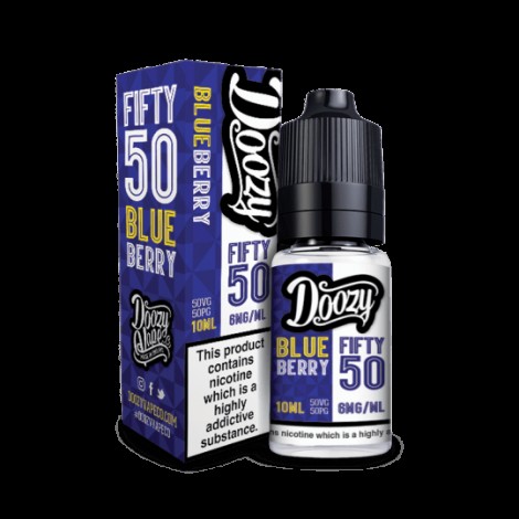 Doozy Fifty 50 Blueberry E-liquid 10ml