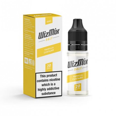 Wizmix Vanilla Custard Nic Salt 10ml