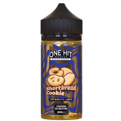One Hit Wonder Winter Series Shortbread Cookie Shortfill E-liquid 100ml