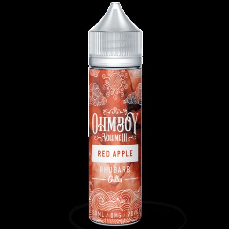 Ohm Boy Volume III Red Apple Rhubarb Shortfill 50ml