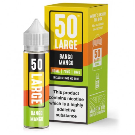 Large Juice Bango Mango Shortfill 50ml