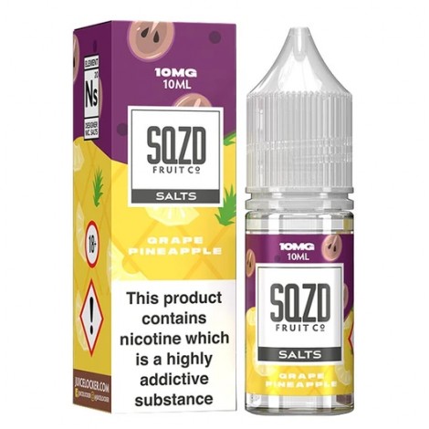 SQZD Grape Pineapple Nic Salt 10ml