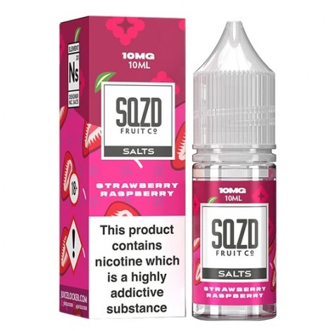 SQZD Strawberry Raspberry Nic Salt 10ml