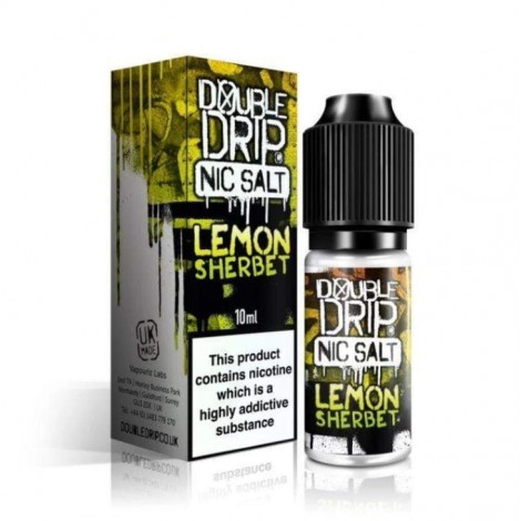 Double Drip Lemon Sherbet Nic Salt 10ml