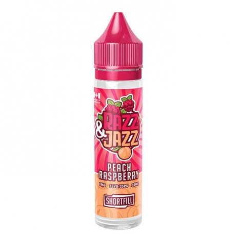 Razz & Jazz Peach Raspberry Shortfill E-liquid 50ml