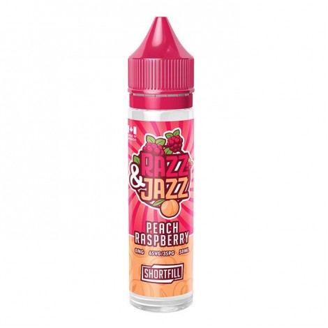 Razz & Jazz Peach Raspberry Shortfill E-liquid 50ml