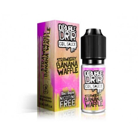 Double Drip Coil Sauce Strawberry Banana Waffle E-liquid 10ml