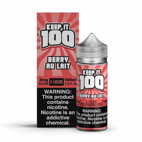 Keep it 100 Berry Au Lait Shortfill 100ml