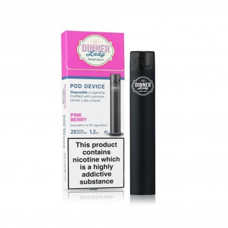 Dinner Lady Pink Berry Disposable Vape