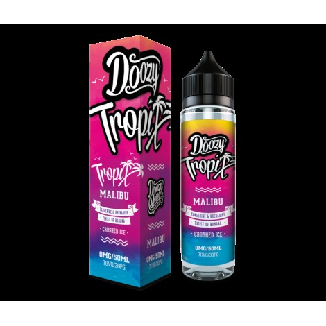Doozy Vape Co Tropix Range Malibu Shortfill E-liquid 50ml