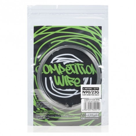 Wotofo Ni90 Competition Wire 23G/26G 20ft Pack