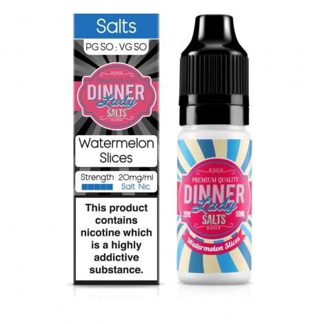 Dinner Lady Watermelon Slices Nic Salt 10ml