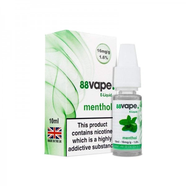 88Vape Menthol E-liq...