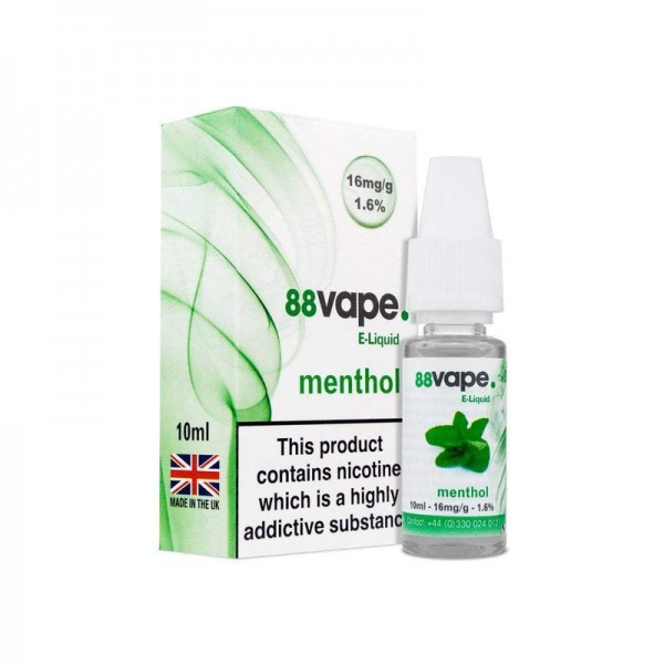 88Vape Menthol E-liq...